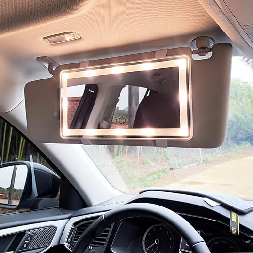 Passenger Princess LED Car Vanity Mirror
