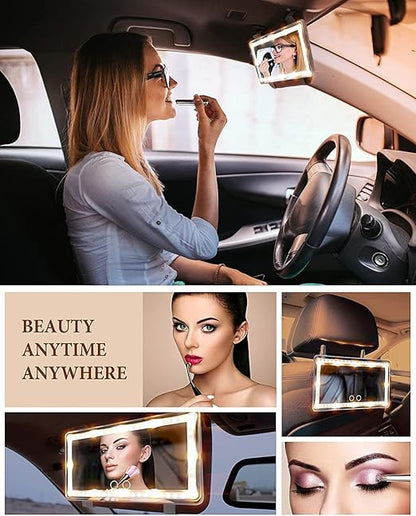 Passenger Princess LED Car Vanity Mirror